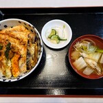 日の出ドライブイン - 「甘エビ天丼」④