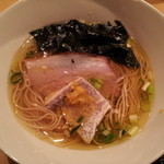 饗 くろ喜 - 14.03.06【限定220食】鯛出汁わかめそば(1000円)