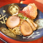 麺房 昭和呈 - ずわい蟹の濃厚まぶし潮麺☆