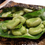 意気な寿し処阿部 - 焼きそら豆