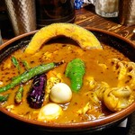 ラマイ - チキンカリー　5辛　スープ増量