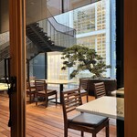 TORAYA GINZA - テラス席を望む