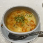 都路本 - 桜海老とクリームチーズの茶碗蒸し