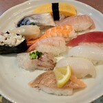 沖寿司 - 得々ランチ860円