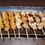 聖橋 鳥福 - 料理写真:焼鳥(もも、ねぎま、鶏トロ、ボンジリ、皮)