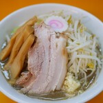 ラーメンエース - 料理写真:ミニラーメン＋限定煮干