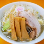 ラーメンエース - ミニラーメン＋限定煮干