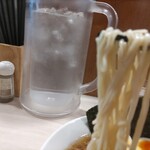 中華ソバ ちゃるめ - ピンボケ麺リフト(ФωФ)