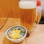 ふく屋 - 生ビール