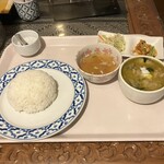 SIAM - グリーンカレー(税込み1,100円)