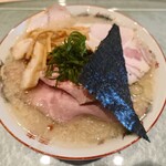 らぁ麺花萌葱 - 限定　チャーシューしおとん