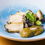 金沢鮨 鼓舞 - 名物！鮑の酒蒸し