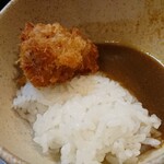 蕎斬 - ミニかつカレー