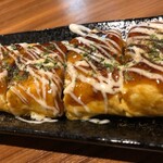 お好み焼き 鉄板焼き 生地 - 