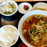 Kinnotori - 野菜炒めラーメンセット