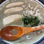 烈志笑魚油 麺香房 三く - 