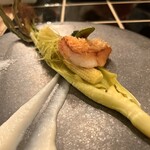 和フレンチバル村塾 - 魚料理　甘鯛の鱗焼き