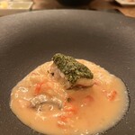 和フレンチバル村塾 - 魚料理2 鮟鱇（アンコウ）のブレゼ