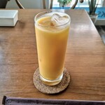 キクス カフェ - セットドリンク♪(オレンジジュース)