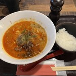 東京海老酒場 案のジョー - 担々麺＆小ライス