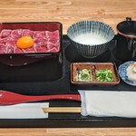 Suteki Juu Semmon Tena Sayake Noushi - 和牛レアステーキ重　1,800円