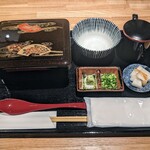 Suteki Juu Semmon Tena Sayake Noushi - 和牛レアステーキ重　1,800円