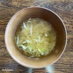 中華そば volare - 煮干しの味噌スープ