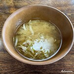 中華そば volare - 煮干しの味噌スープ