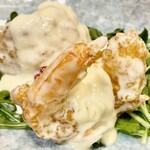 かつぎや - 大海老はやはり食べ応えがありますが味わいは小海老でも十分美味しいです