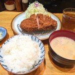 とんかつ 檍 - ロースカツ定食