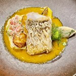 渡辺料理店 - 愈々メイン　甘鯛鱗焼きのブイヤベースです