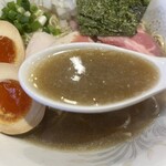 Kitasenjuniboshi Chuukasoba Karen - ▪️特製煮干中華蕎麦¥1.150
                      　※現金のみ