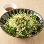 Green salad with dashi dressing (2 servings)