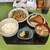 食事処 子鹿 - 料理写真:肉野菜炒めとチーズハムカツ定食