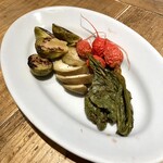 Toutou - 季節野菜のピクルス（¥580）