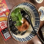 Yamauchi Nojo Toride Higashiguchi Ekimae Ten - Ochazuke – Although it was said to be made with flying fish dashi, the broth was too light. I would love to be surprised by the richness of the dashi in dishes like this.