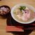 手打ち正麺 Hachimitsu - 料理写真:特製白だししなそば￥1150＋チャーシュー飯オニオンソース￥300