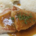 キッチン ブルー グローブ - 真ん中はパセリが多いので、横へシフト