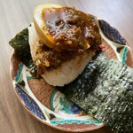 Spicy flavored Onigiri