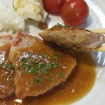 キッチン ブルー グローブ - 肉厚です