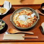 izakaya草 - 卵とアスパラのグラタン