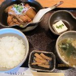 府中日本酒バルTOKUTOUSEKI - 大根と手羽のやわらか煮定食　690円