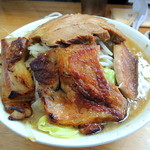 マキシマムザラーメン 初代 極 - 2014年1月26日(日)　ラーメンプチ(600円)細麺仕様