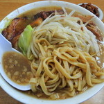 マキシマムザラーメン 初代 極 - 2014年1月26日(日)　ラーメンプチ(600円)細麺仕様
