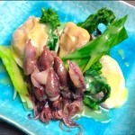 Musshusadatora - 蛤と蛍烏賊.春野菜の辛子酢味噌
