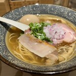 地鶏と蟹 中華そば 礎 - 