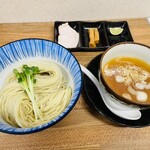 ラーメン香華 - 鰹と鯵 煮干しつけ麺(白醤油)
