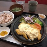 Kitchen Gikk - チキン南蛮定食＋雑穀米