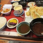 Shunsen Dokoro Shiki - 天婦羅定食　（950円）