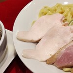 RaMen TOMO TOKYO - 3種の薬味で啜る鴨醤油つけ麺